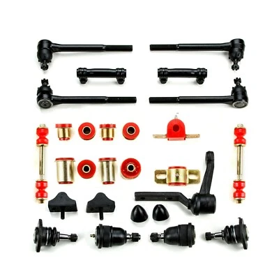 Red Poly Front Suspension Master Kit Fits 1971 1972 Chevrolet Chevelle El Camino - Image 1 of 4
