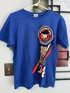 SMOKE PIT TONY STEWART Fan Club Member Race Car T-Shirt New! Women’s Large - Picture 1 of 3