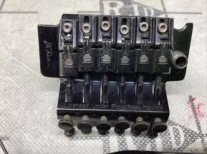 Gotoh BC Rich Logo GE1988T Licensed Floyd Rose Tremolo Bridge Black Offset - Picture 1 of 4