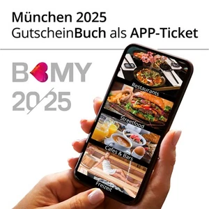 B-MY München 2025 Gutschein App Ticket - NEU!!! - Bild 1 von 3