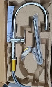 Kohler 22975-CP Crue barra húmeda de una manija y grifo de fregadero de preparación, cromo pulido - Imagen 1 de 6