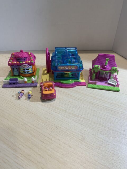 Preços baixos em Polly Pocket conjuntos de brinquedos Antigos e