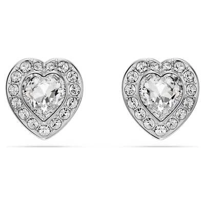 Swarovski Ariana Grande x Swarovski Stud Earrings, Mixed Cuts, Heart 5720859 - Image 1 of 4