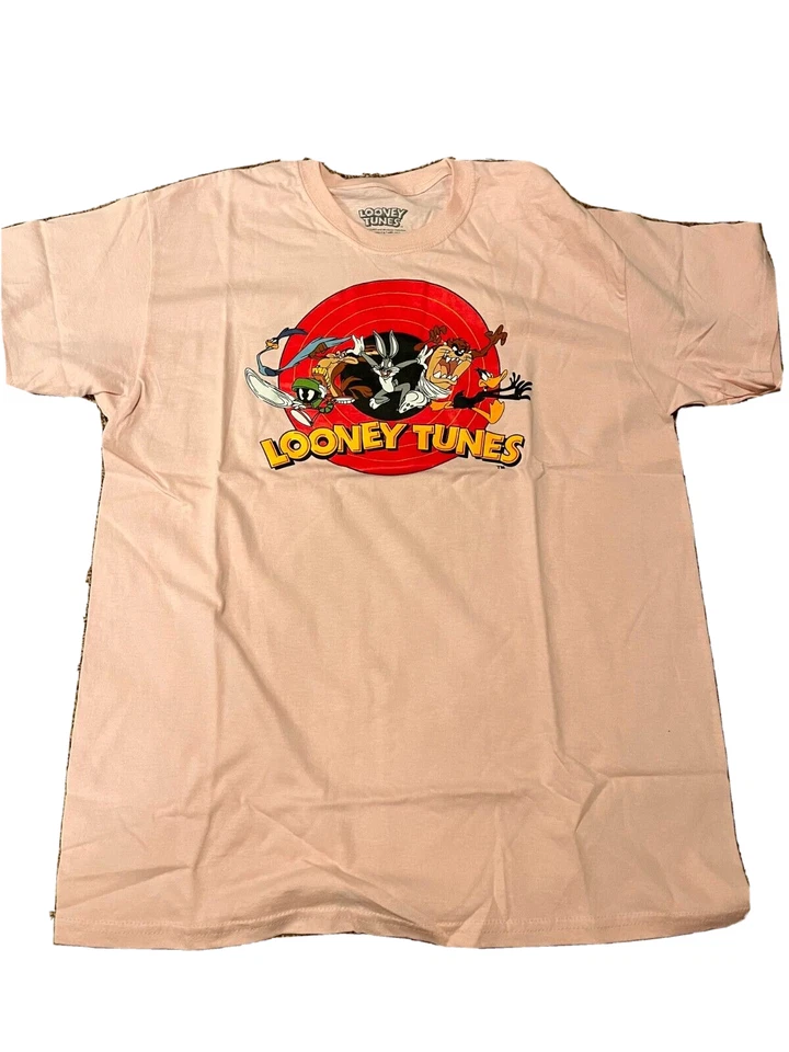Camiseta gráfica masculina Looney Tunes oficialmente licenciada tamanho GG - Imagem 1 de 1