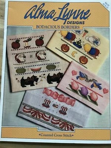 Cross Stitch Pattern:Booklet: Bodacious Borders (Alma Lynne) - Picture 1 of 1