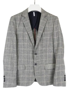 Antony Morato Formal Collection Anika Slim Fit Blazer Homme Petit Lin Mélange - Picture 1 of 11