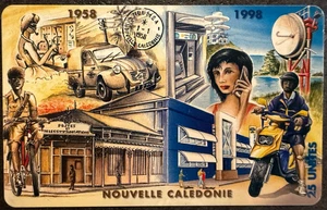 🦬 Carte téléphonique de Nouvelle Calédonie🦬 - Imagen 1 de 1
