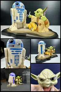 Gentle Giant Star Wars Yoda & R2-D2 #9723 Animated Limited Ed. 2207/2500 SW11 - Bild 1 von 24