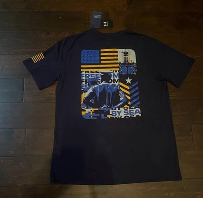 Camisa Under Armour Hombre FREEDOM NAVY Talla XL NUEVO 1386740-410 Foto 1 de 2