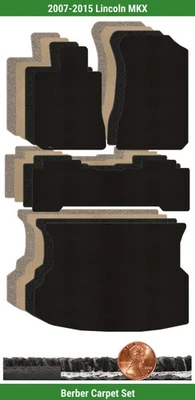 Juego de alfombrillas bereber personalizadas Lloyd para Lincoln MKX 2007-2015 (4 piezas) #W15 Foto 1 de 4
