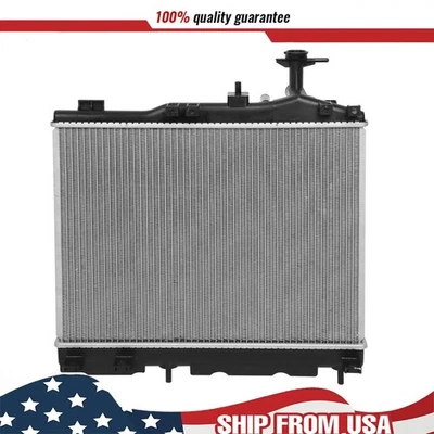 DPI13469 Aluminum Core Radiator for Dodge Attitude Mitsubishi Mirage G4 14-19 - Изображение 1 из 4