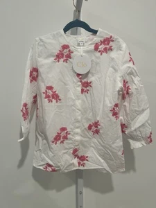 CLO/ FLOWER EMBROIDERED 2PC Skirt SET / Size Girls 14 / Retail $92 - Picture 1 of 3