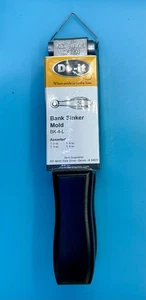 Molde para fregadero de 4 cavidades banco de plomo fregadero tamaños 2 3 4 5 OZ onzas 1102 BK-4-L - Imagen 1 de 5