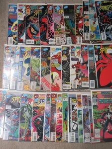 SPIDERMAN Comic Job Lot (35) - UNLIMITED / KAINE / WEB OF / SPECTACULAR / ++ - Picture 1 of 20