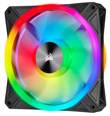 FAN 140mm CORSAIR QL140 RGB BLACK - Bild 1 von 4