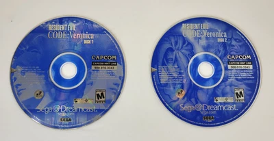 Resident Evil - CODE: Veronica (Sega Dreamcast, 2000) Discs Only - Image 1 of 4