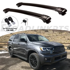 2PCS Crossbar Fit for Toyota Sienna 2021-2025 Cross Bar Cargo Carrier Lockable - Picture 1 of 14