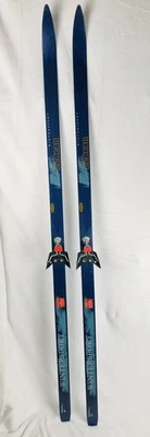 LL Bean Waxless 180 cm Cross Country Skis Wintersport Nordic NN 3 Pin Bindings - Image 1 of 4