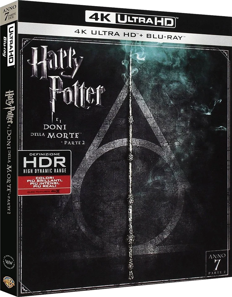 Harry Potter E I Doni Della MORTE - Parte 02 (blu-ray 4k Ultra HD B. Blu-ray