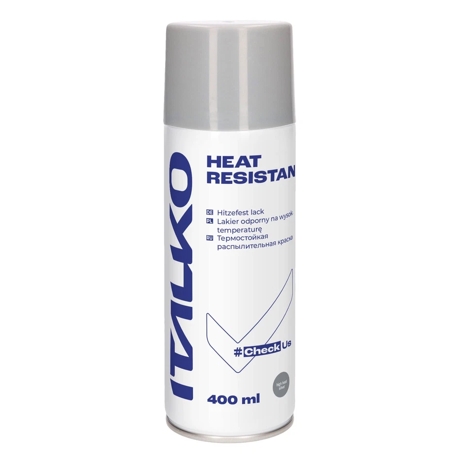Thermolack Spray Silber 650°C Ofenlack Auspufflack hitzebeständig Spraydose  - Bild 1 von 3