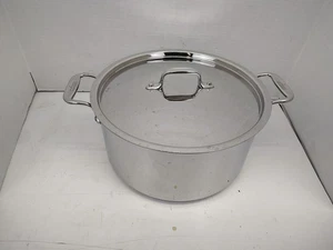 All Clad großer Kochtopf Suppentopf mit Deckel Edelstahl 8 Quart   - Bild 1 von 10