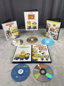 Despicable Me - 1,2,3 + Minions & Minions Madness - 5 Film DVD BUNDLE - MINT - Picture 1 of 12