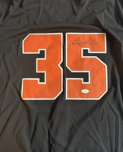MAGLIA ADLEY RUTSCHMAN FIRMATA OREGON STATE BEAVERS JSA - Foto 1 di 4