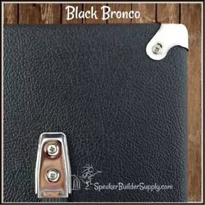 Tolex Bronco Nero ~18" LARGHEZZA (per anno) - Foto 1 di 1