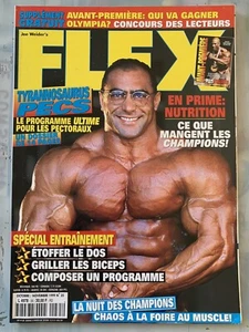 FLEX 1999 Oct/Nov #35 Nasser El Sonbaty Cover! Joe Weider Old Collection - Picture 1 of 8