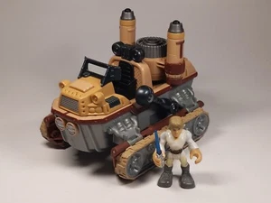 Playskool Heroes Star Wars Galactic Heroes Land Speeder Desert Crawler Complete - Picture 1 of 16