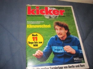 Kicker 20.5.1986 42/86 Rudi Völler Werder Bremen - Bild 1 von 1