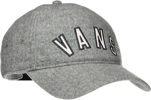 Gorra Vans Off The Wall para mujer Dugout con tirantes en gris jaspeado - Imagen 1 de 2