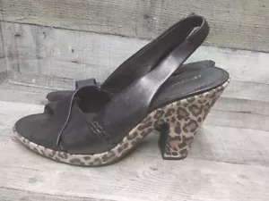 Aerosolen Plateau Leopard Sandalen 8,5M - Bild 1 von 9