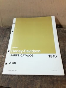 AMF Harley Davidson 1973 Z-90 Parts Catalog Manual Book 99446-73A Z90 - Bild 1 von 3