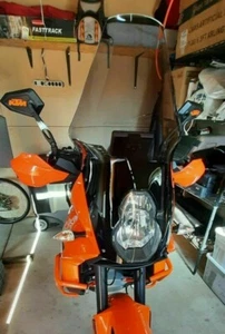  TOURING WINDSCREEN WINDSHIELD SCREEN KTM 990 ADVENTURE (2006-2013) FLIP UP  - Zdjęcie 1 z 3