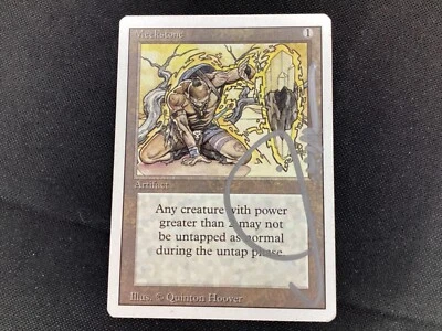 MTG Revised/3rd MEEKSTONE Signed Artist Deceased LP (BIN0260) LPD - Image 1 of 2