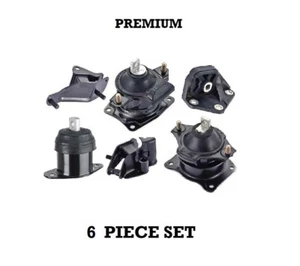 6PC MOTOR MOUNT FOR 2003-2007 HONDA ACCORD 3.0L AUTO FAST FREE SHIPPINg - Picture 1 of 7