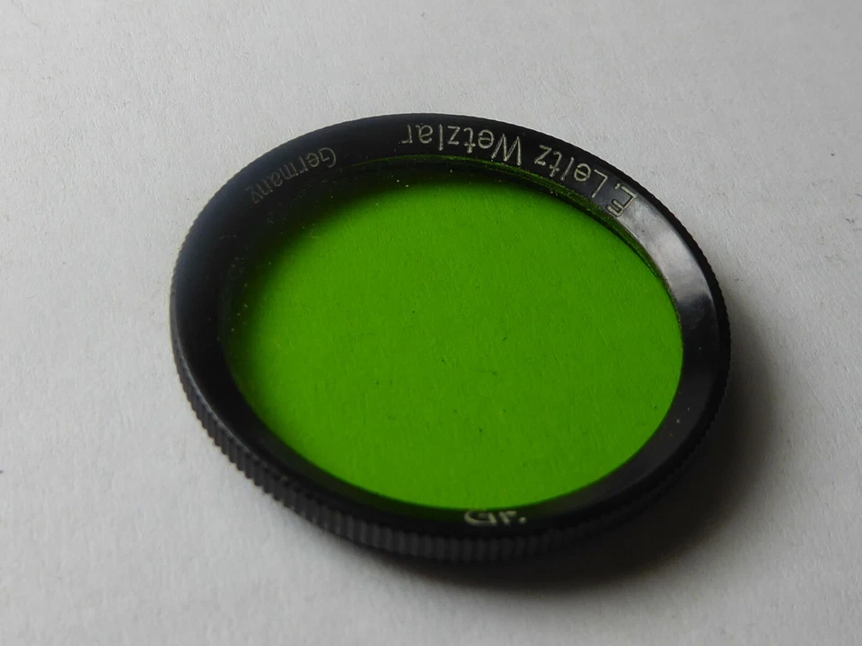 LEICA  leitz wetzlar e  2/50 summar G Green GREEN filter rare item 5cm f2  - Image 1 of 4