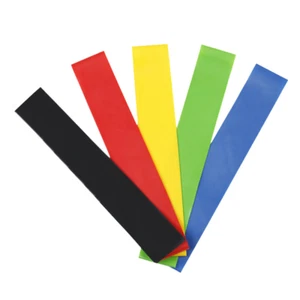 Juego de 5 mini cintas de fitness cinta de fitness bandas de resistencia deportivas cinta de gimnasia - Imagen 1 de 11