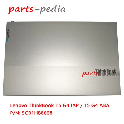 New for Lenovo ThinkBook 15 G4 IAP 15 G4 ABA LCD Back Cover Rear Lid 3.2t Gray - Image 1 of 3