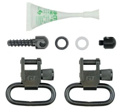 Juego de eslinga giratoria Grovtec para Mossberg 500 calibre 12 1" eslinga óxido negro GTSW31 Foto 1 de 3