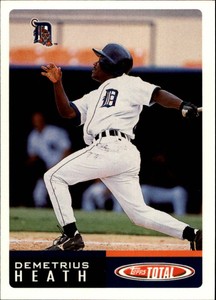 2002 Topps Total #412 Demetrius Heath RC