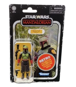 Star Wars Boba Fett (Morak) Mandalorian 3.75" Action Figure Retro Collection NIP - Picture 1 of 4