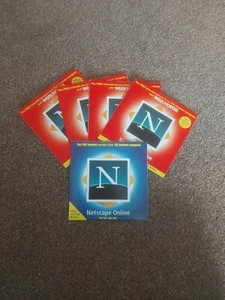 Netscape Online Internet Disks X 5 Woolworths - Photo 1/2