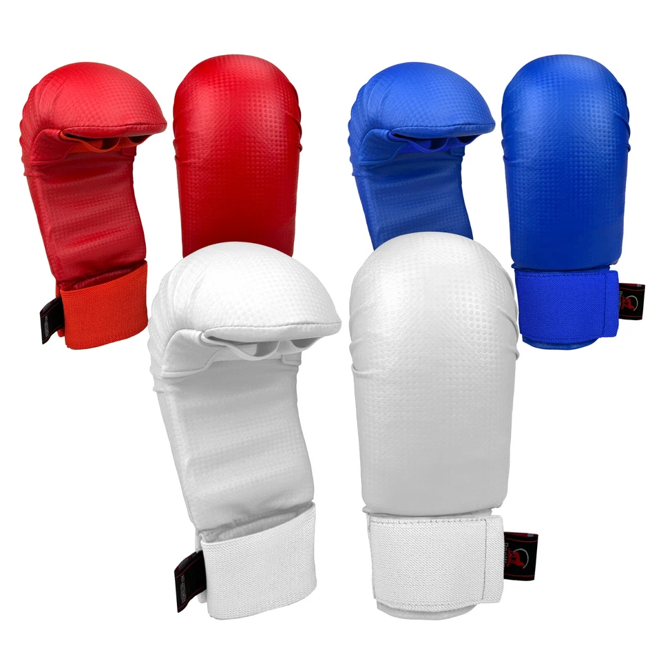 Karate Sparring Handschuhe Kampfsport Training Turnier WKF Style Handschuhe - Bild 1 von 1