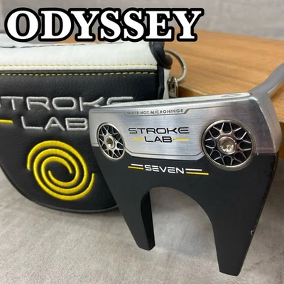 Odyssey Stroke Lab Seven Men s Ladies Golf Putter Carbon Right Handed PT 32 inch - Image 1 of 4