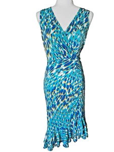 BCBG MAXAZRIA Women’s Ruffled Dress; Size Small - Picture 1 of 6