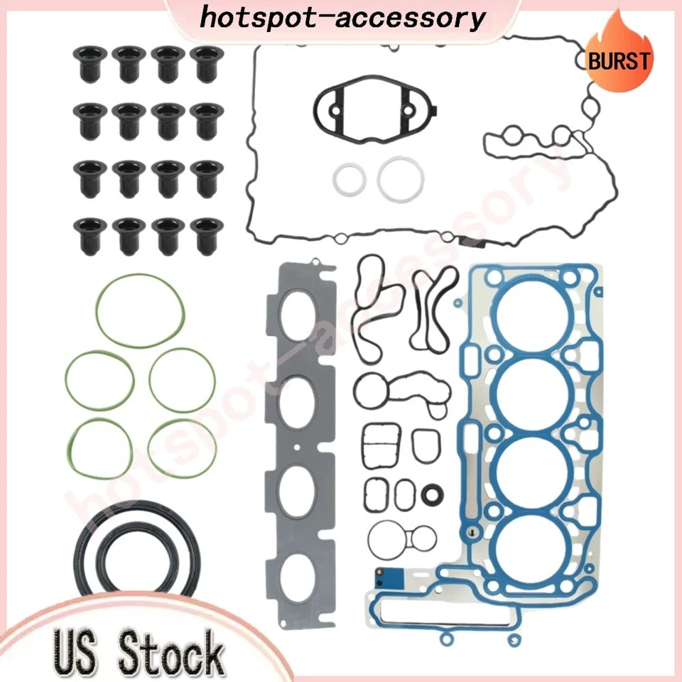 Head Gasket Overhaul Seals Kit For BMW F30 F32 F56 G20 B48 MINI Cooper 2.0L L4 - Image 1 of 4