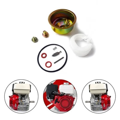 Joint d'étanchéité flotteur cuvette aiguille carburateur pour Honda GX240 GX2 - Photo 1/4