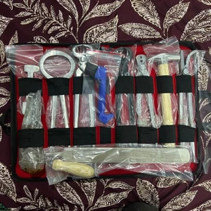 Heavy Duty Professional Horse Care Farrier Tool Kit Hoof Clincher Nipper - Picture 1 of 3